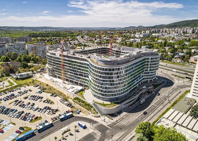 WELL és BREEAM minősítést is szerzett a Budapest ONE irodaház