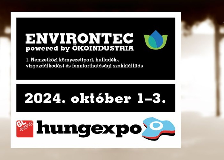 ENVIRONTEC, 2024. október 1-3.