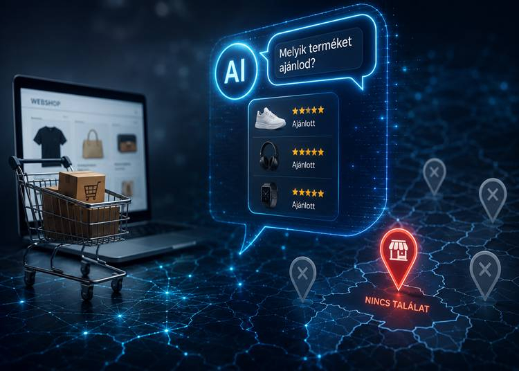 Online kereskedelem: aki kimarad az AI válaszaiból, az eltűnik a térképről