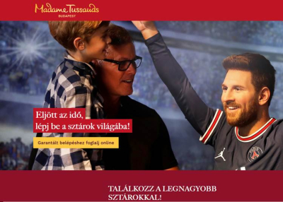 Megnyitott a budapesti Madame Tussauds: ennyibe kerül a belépő!