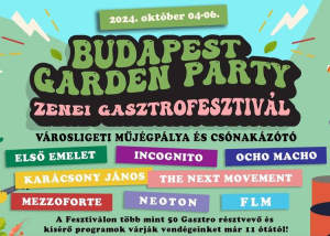 Budapest Garden Party a Városligeti Műjégpálya és Csónakázótónál