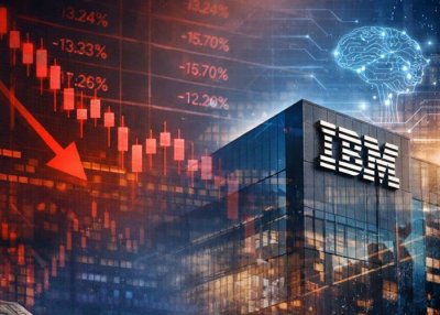 AI-pánik vagy strukturális fordulat? Nagyot esett az IBM részvénye