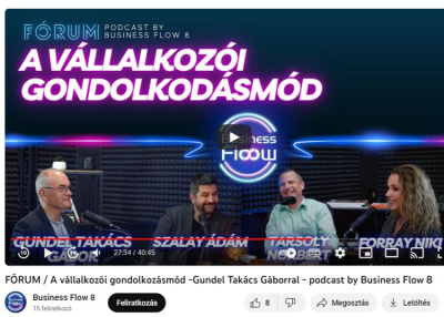 Új podcast műsorban debütál Gundel Takács Gábor