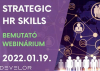 Strategic HR Skills Bemutató Webinár, 2022. január 19.