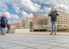 Magyar napelemes térkőből készült az áramot is termelő sétány