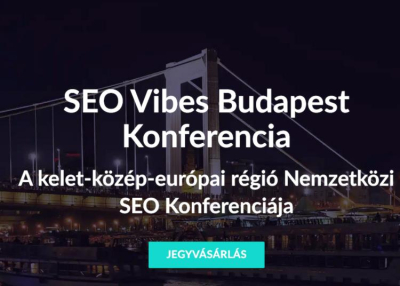 SEO Vibes Budapest Konferencia, 2023. október 5.