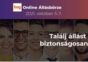 HVG Online Állásbörze, 2021. október 5-7.