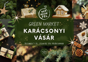 Fogyatékos Emberek Világnapja a GREEN MARKET karácsonyi vásáron