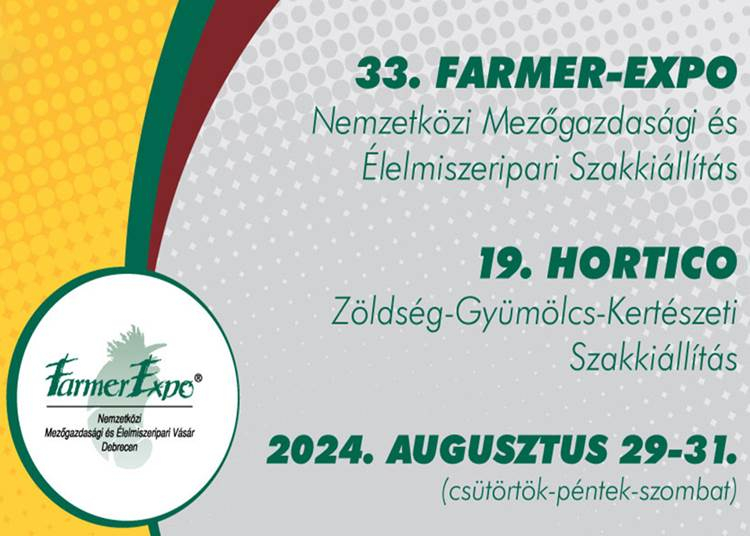 Farmer-Expo, 2024. augusztus 29-31.