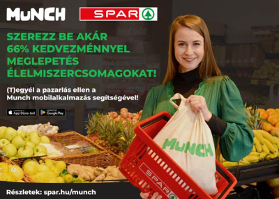 A SPAR és a Munch együtt tesz az élelmiszerpazarlás csökkentéséért