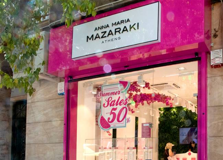 A görög Anna Maria Mazaraki ékszermárka belépett a román piacra, üzletet nyitott a ParkLake-ben