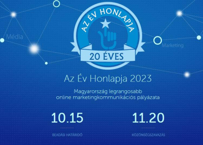 Elstartolt ’Az Év Honlapja’ pályázat
