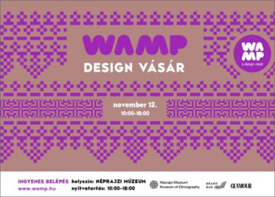 WAMP design vásár a Néprajzi Múzeumban, 2023. november 12.