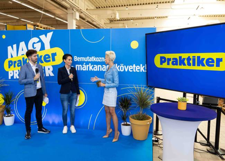 Márkanagykövetek lesznek a Praktiker áruházakban