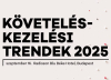 Követeléskezelési trendek, 2025. szeptember 16.