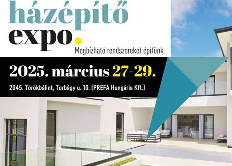 Házépítő Expo, 2025. március 27-29.