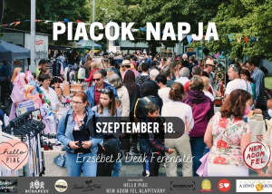 Ismét Piacok Napja a Belváros szívében szeptember 18-án