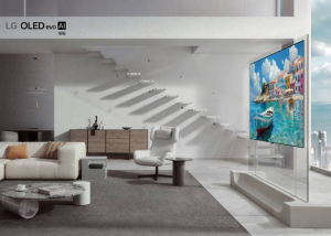 Az LG bemutatta a WALLPAPER TV-t