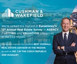 A Cushman &amp; Wakefield a legjobb ingatlanügynökség Magyarországon a Euromoney rangsorában