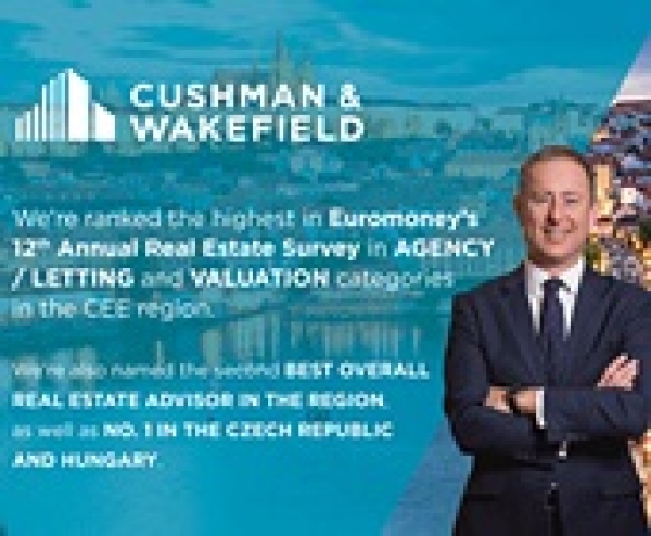 A Cushman &amp; Wakefield a legjobb ingatlanügynökség Magyarországon a Euromoney rangsorában