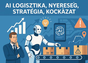 AI logisztika, nyereség, stratégia, kockázat