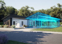 A gyár, ahol 45 perc alatt készül el egy lakóház