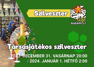 Társasjátékos Szilveszter, 2023. december 31.