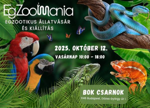 V. Budapesti EgZootikus állatvásár és kiállítás, 2025. október 12.