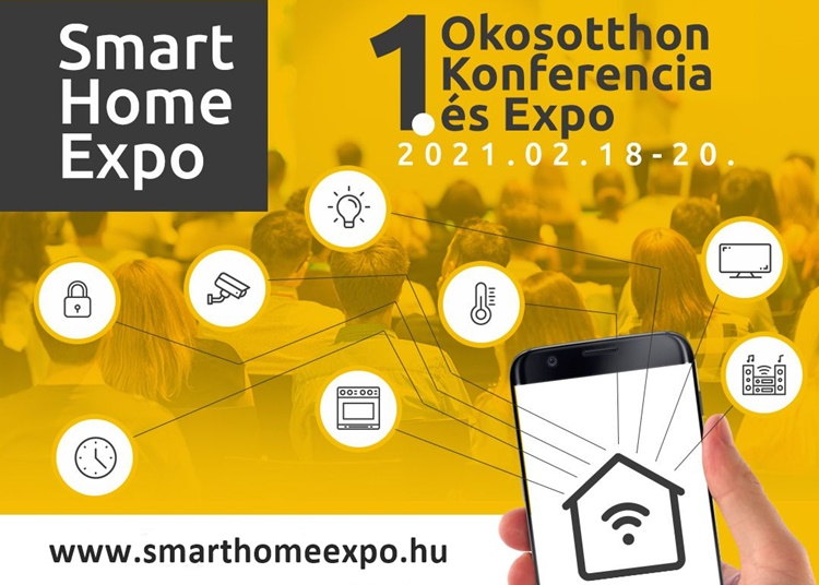 Jövő héten tartják a Smarthome Expót, az első magyar okosotthon-konferenciát